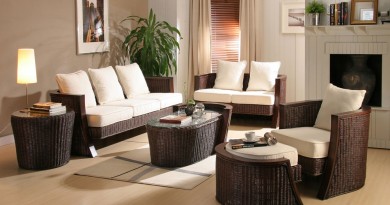 modern synthetic wicker furniture