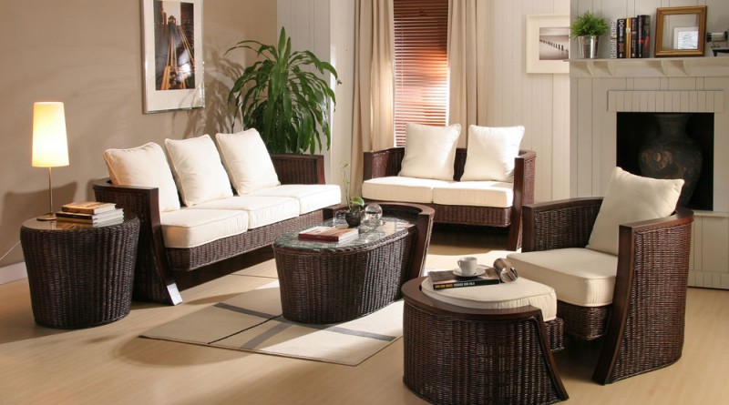 modern synthetic wicker furniture